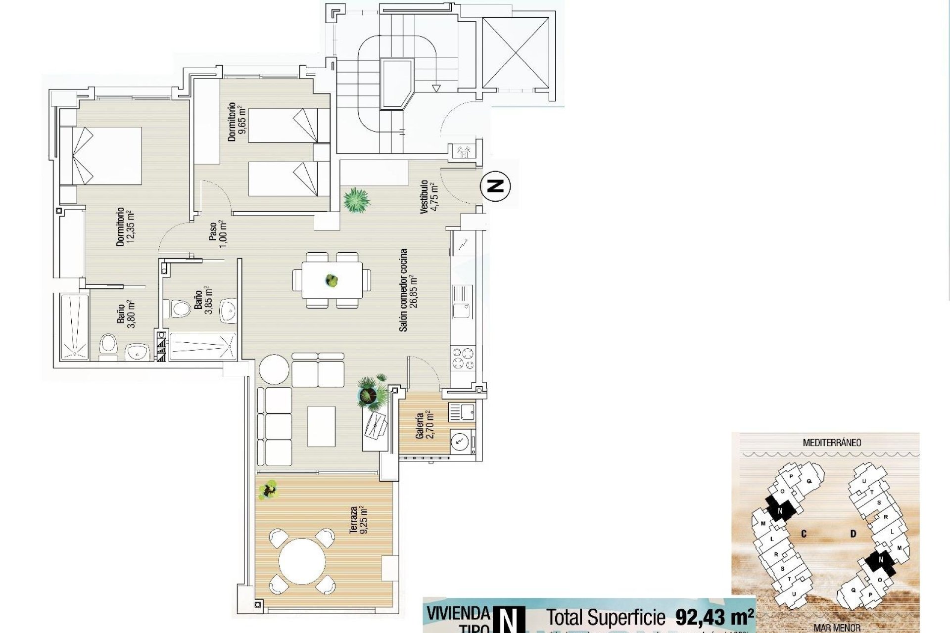 New Build - Apartment - La Manga del Mar Menor - Costa Calida
