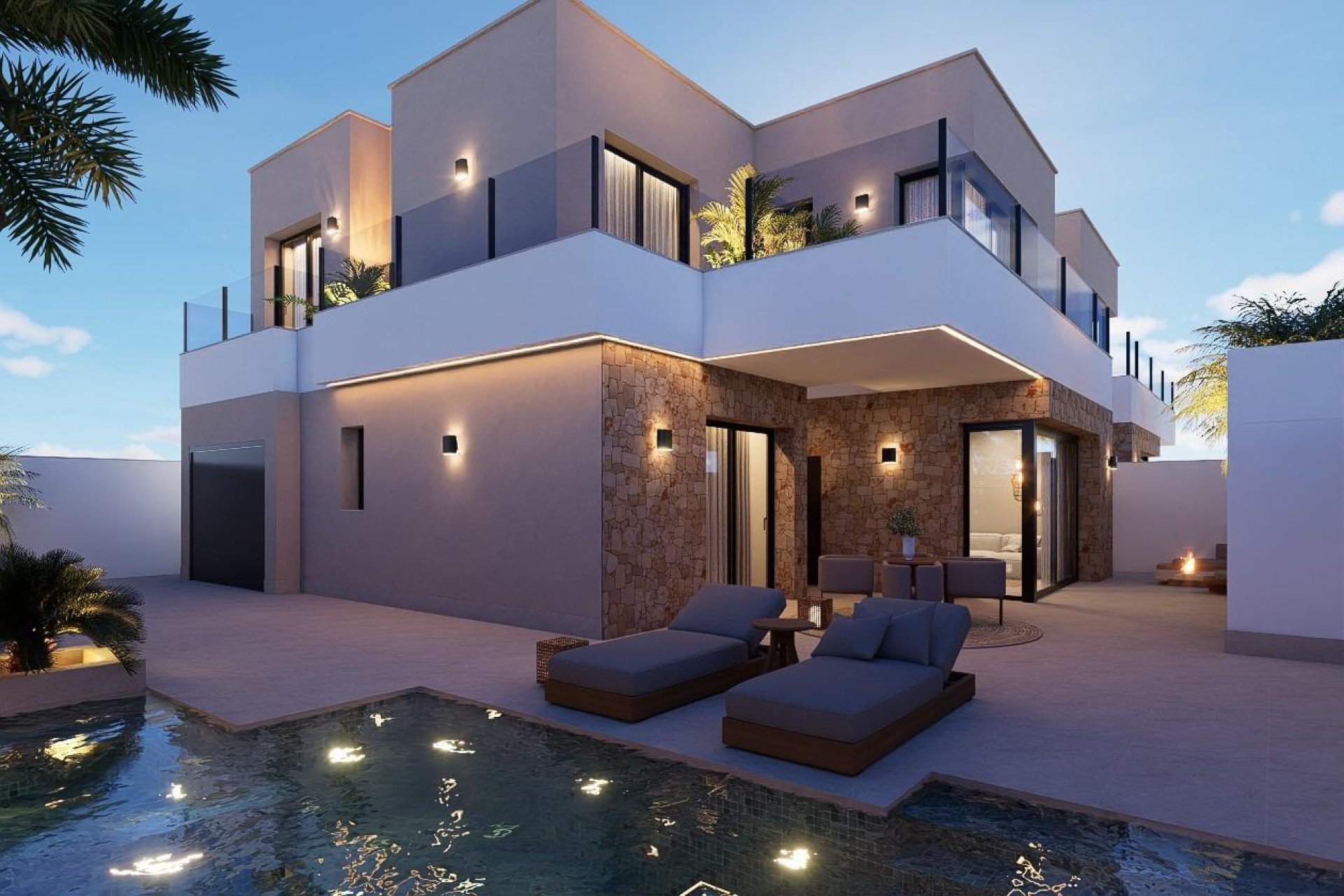 Nieuwbouw Woningen - Villa - San Pedro del Pinatar - Costa Calida
