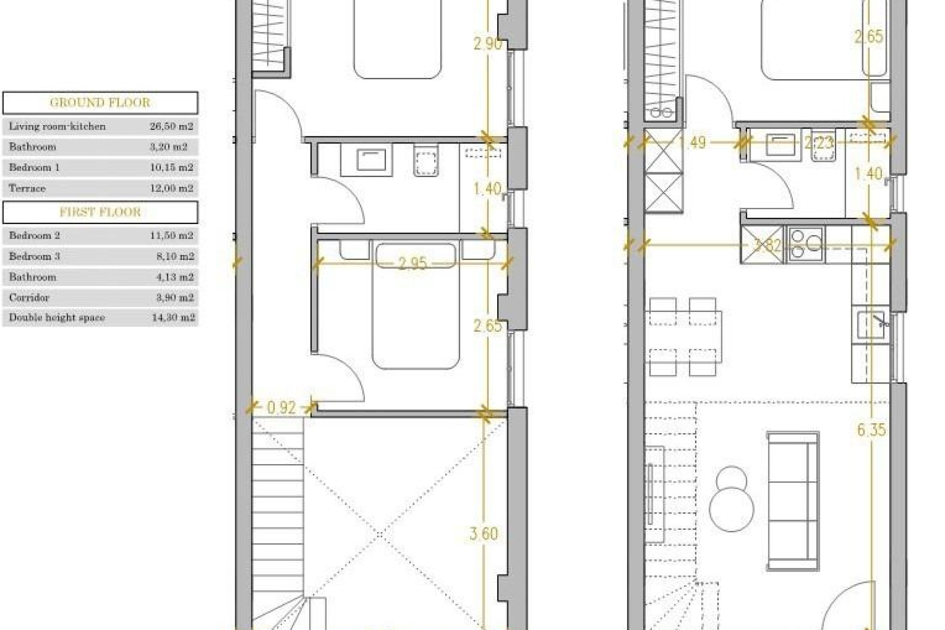 New Build - Town house - Orihuela Costa - Costa Blanca South