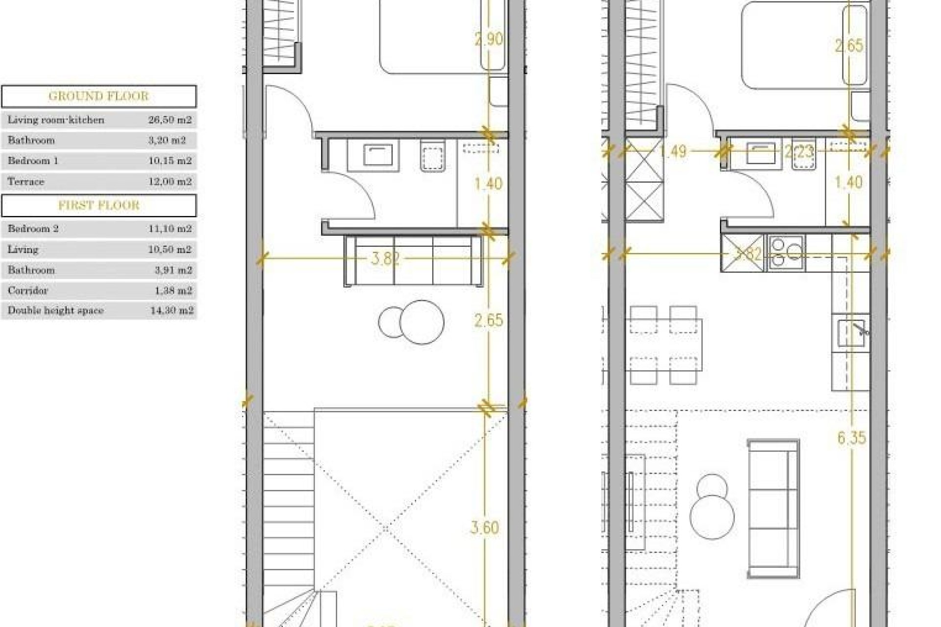 New Build - Town house - Orihuela Costa - Costa Blanca South