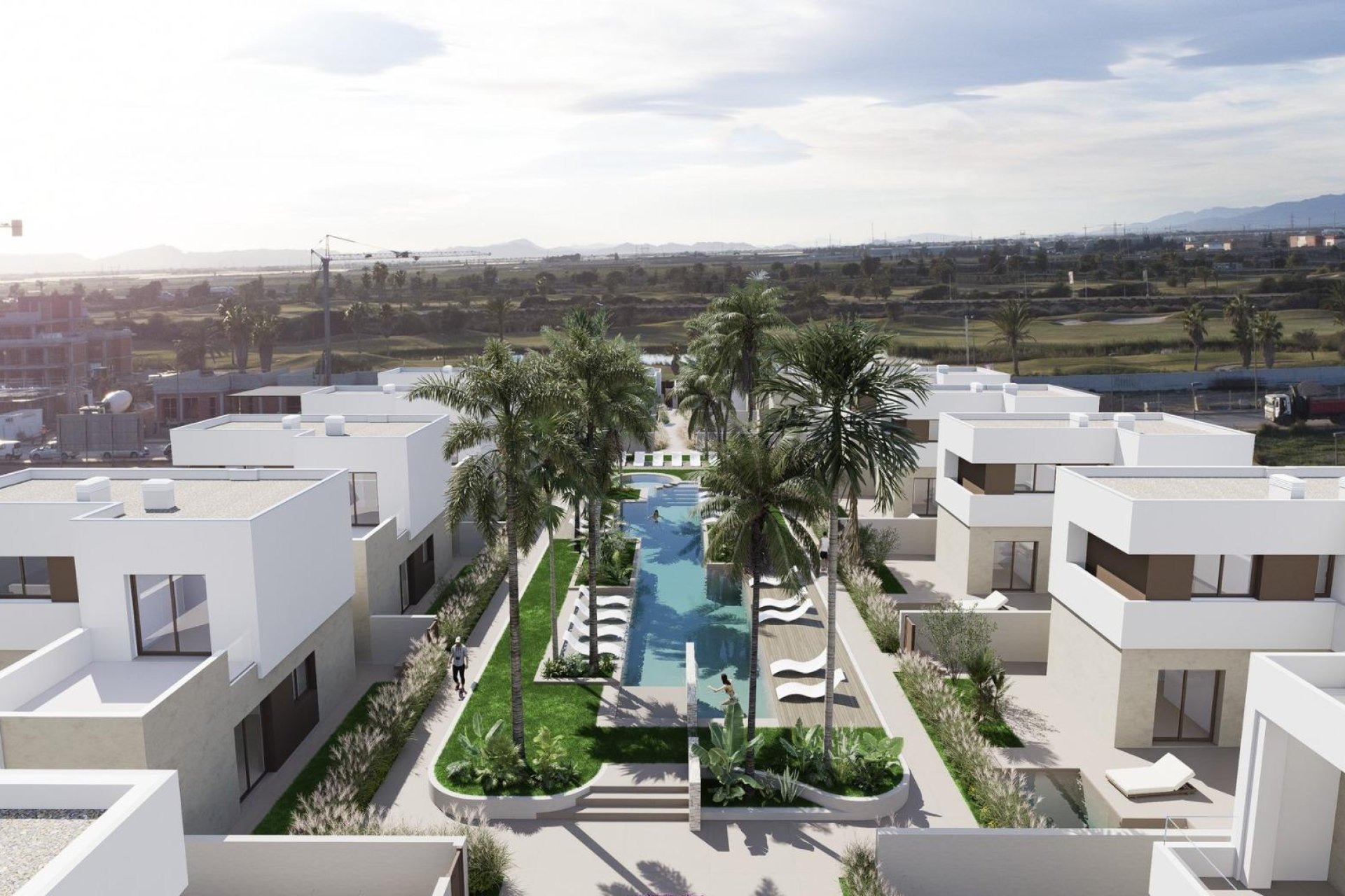 Nybyggnation - Villa - Serena Golf - Costa Calida