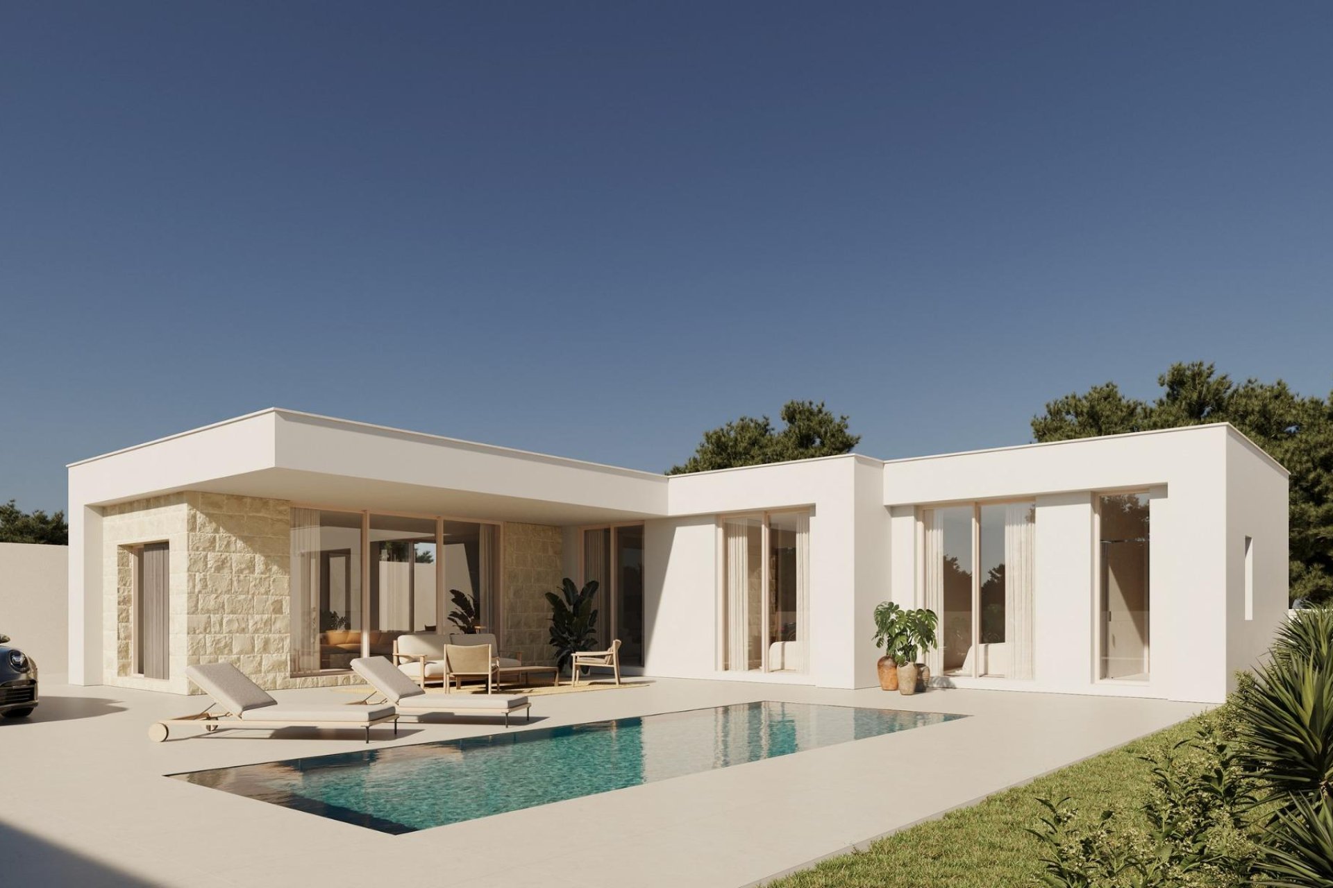 Obra nueva - Villa - Polop - Costa Blanca Norte