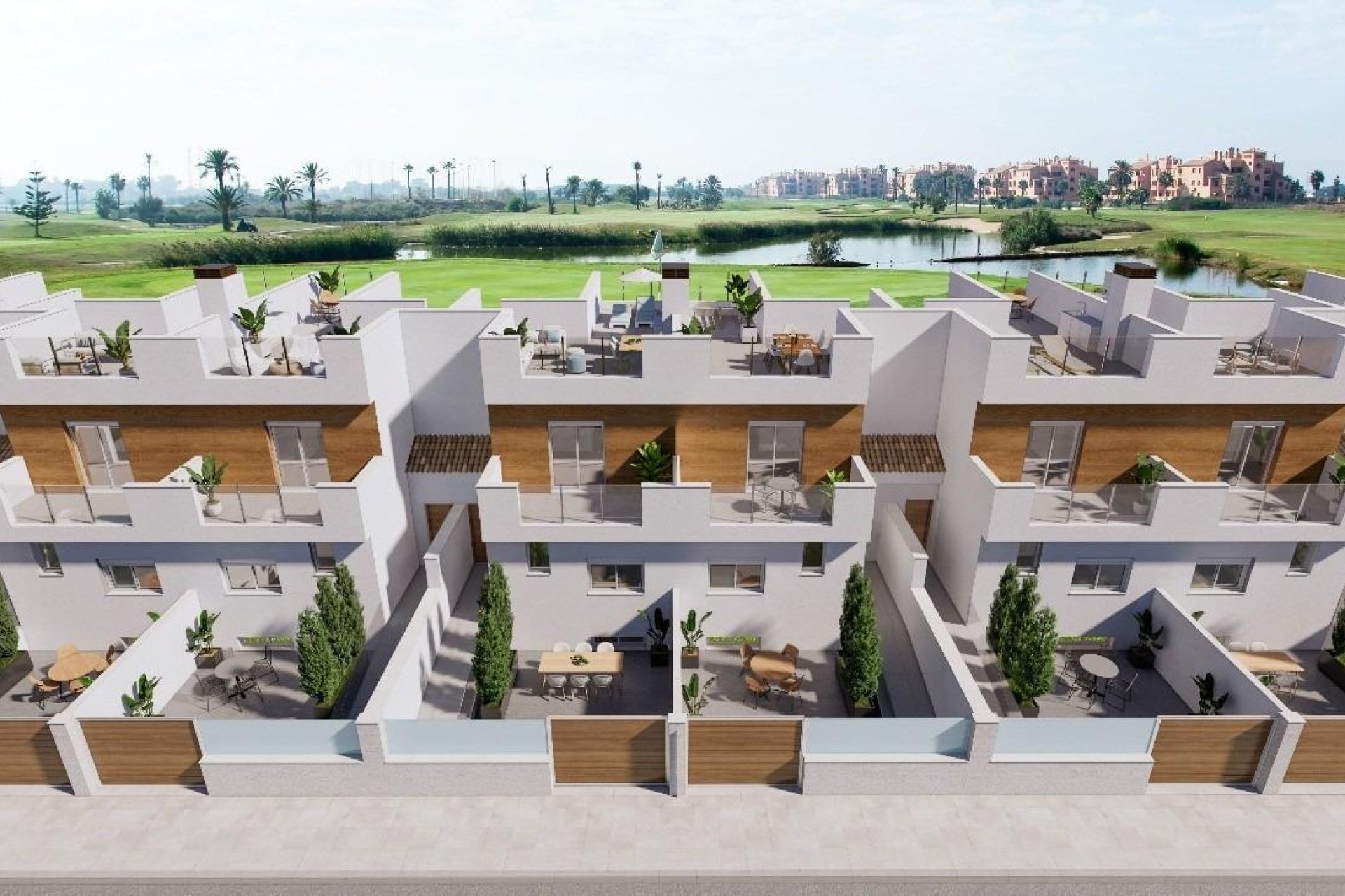 Nieuwbouw Woningen - Town house - Serena Golf - Costa Calida