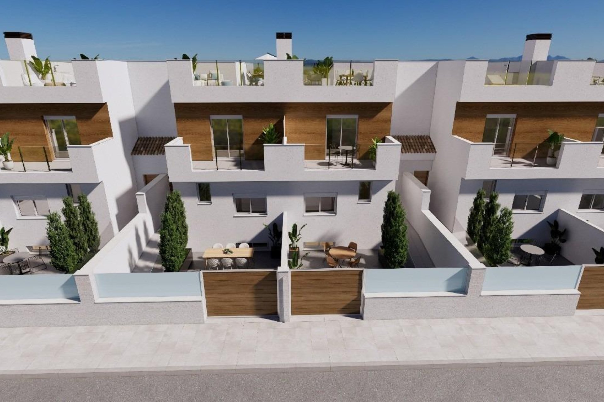 Nieuwbouw Woningen - Town house - Serena Golf - Costa Calida
