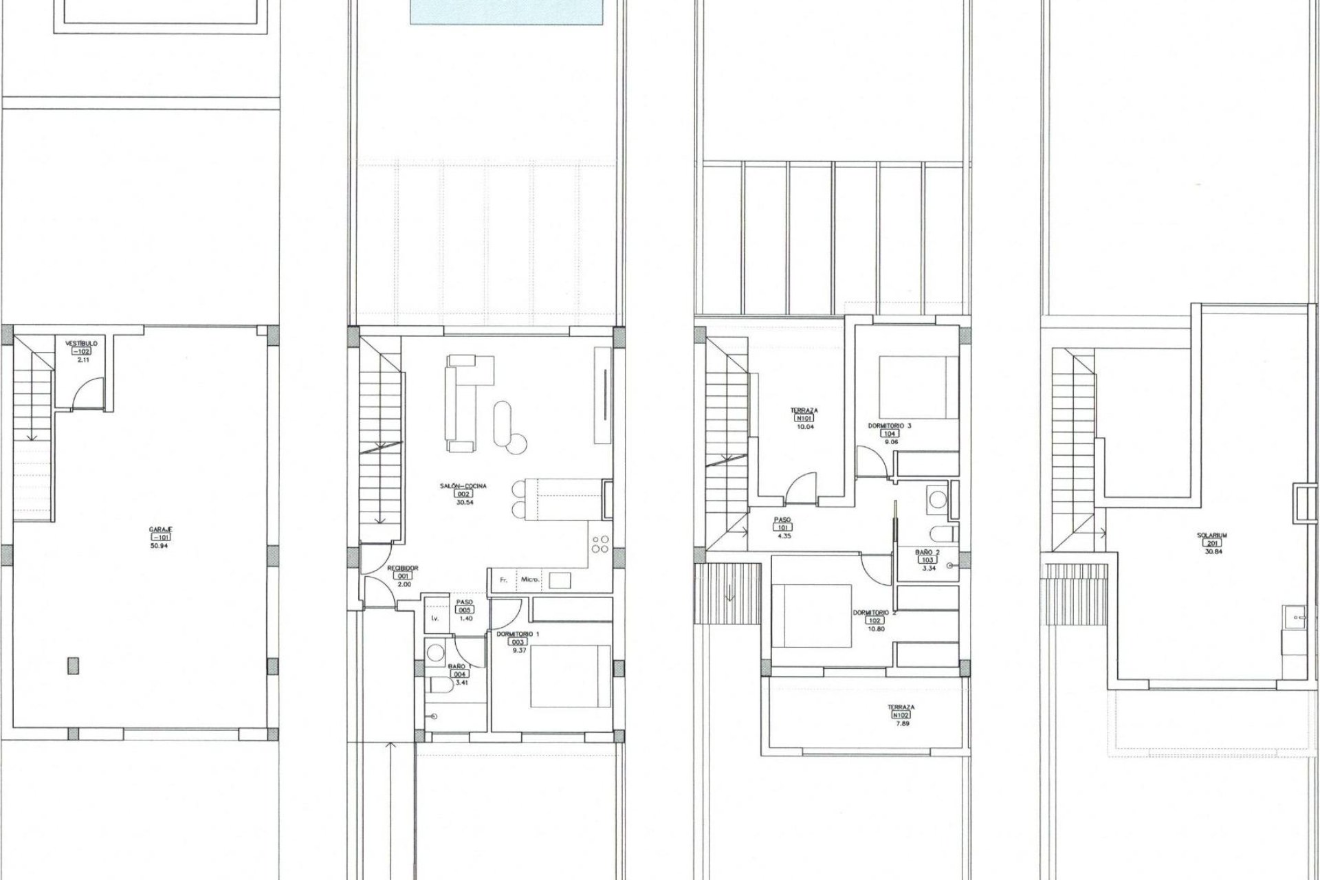 Nieuwbouw Woningen - Town house - Serena Golf - Costa Calida