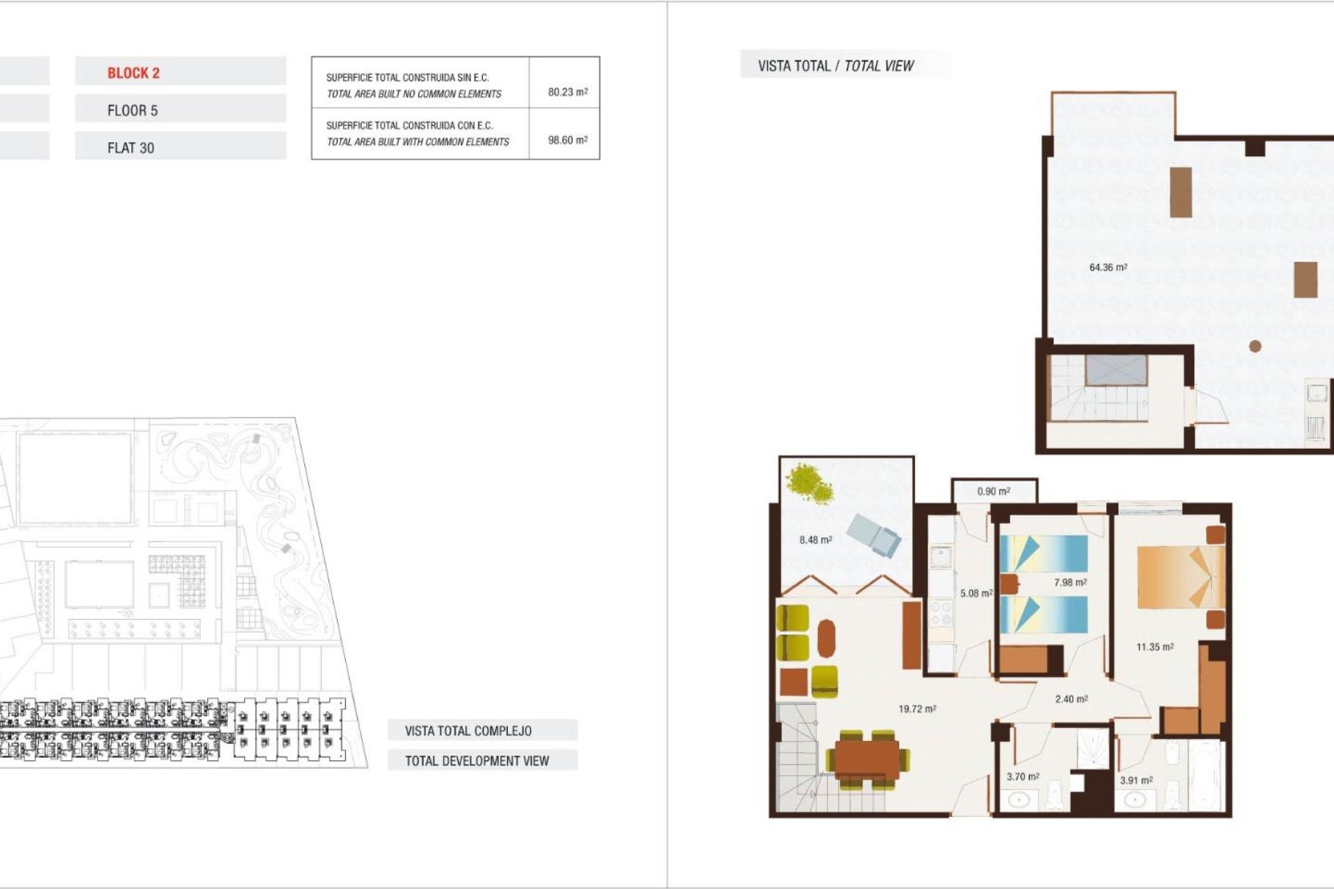 Nieuwbouw Woningen - Penthouse - Archena - Costa Calida