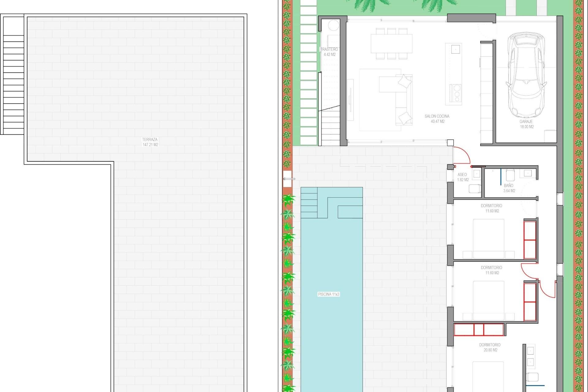 Nieuwbouw Woningen - Villa - Serena Golf - Costa Calida
