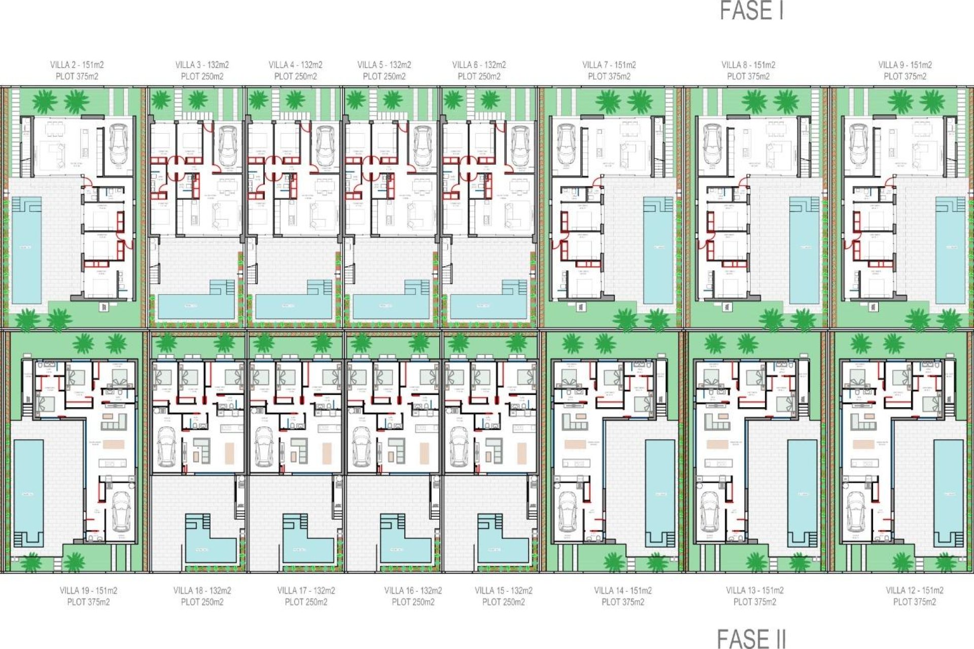 Nieuwbouw Woningen - Villa - Serena Golf - Costa Calida