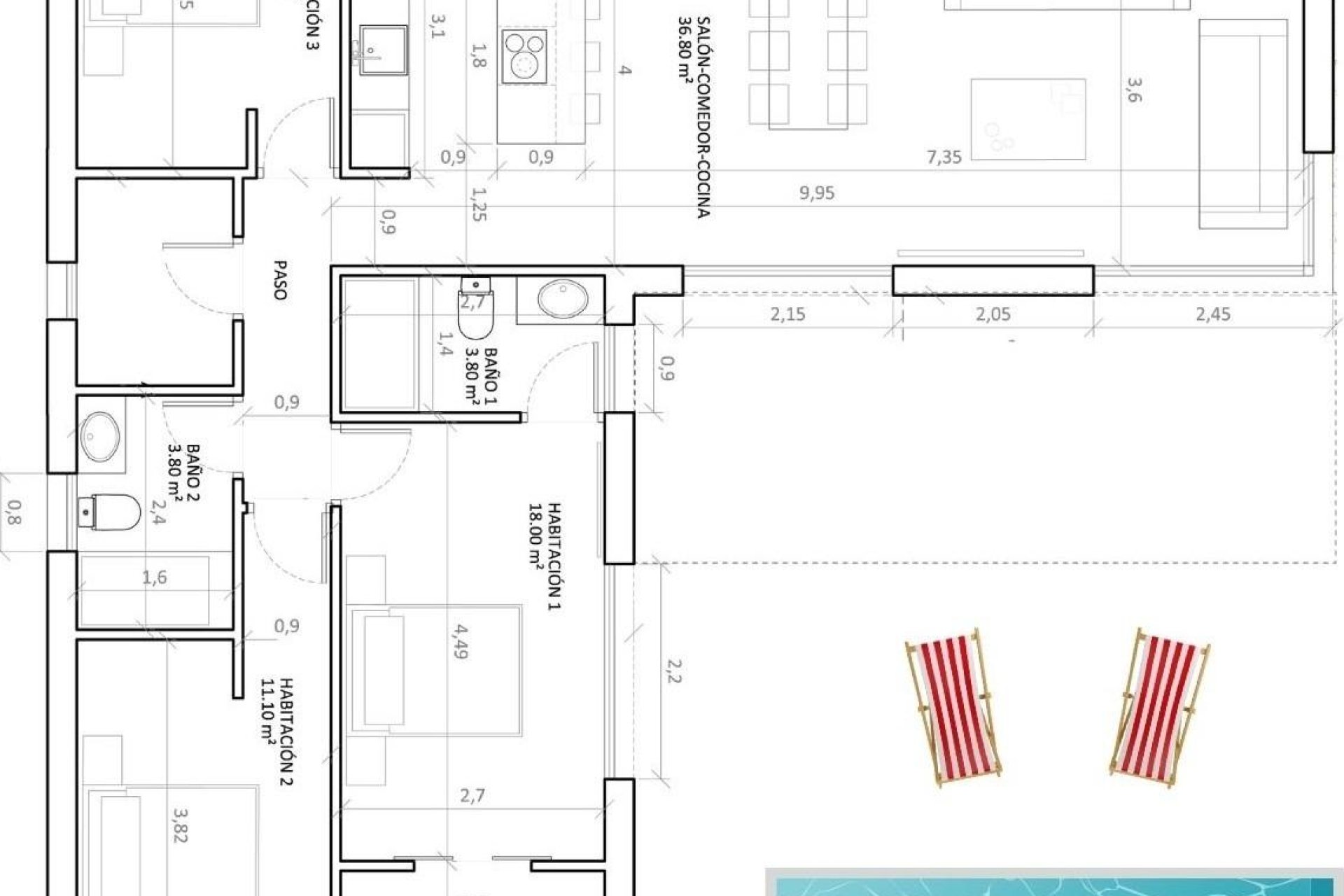 Nieuwbouw Woningen - Villa - Hondón de las Nieves