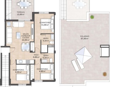 Bungalow · Nieuwbouw Woningen - San Miguel de Salinas · La Cañada · Alicante · Spanje