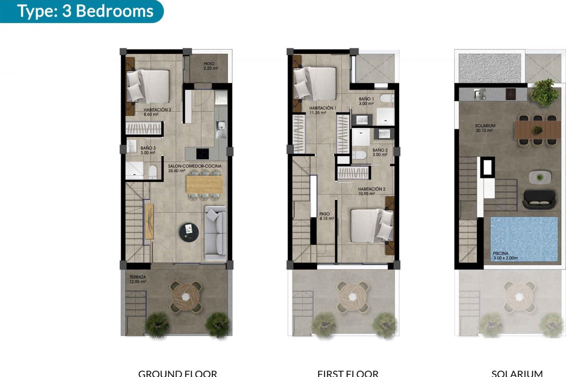 New Build - Town house - Dolores