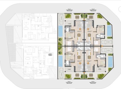 Quad house · Nybyggnation - Torre Pacheco · El Alba · Murcia · Spanien