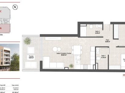 Appartement · Nieuwbouw Woningen - Lo Pagán · Murcia · Spanje
