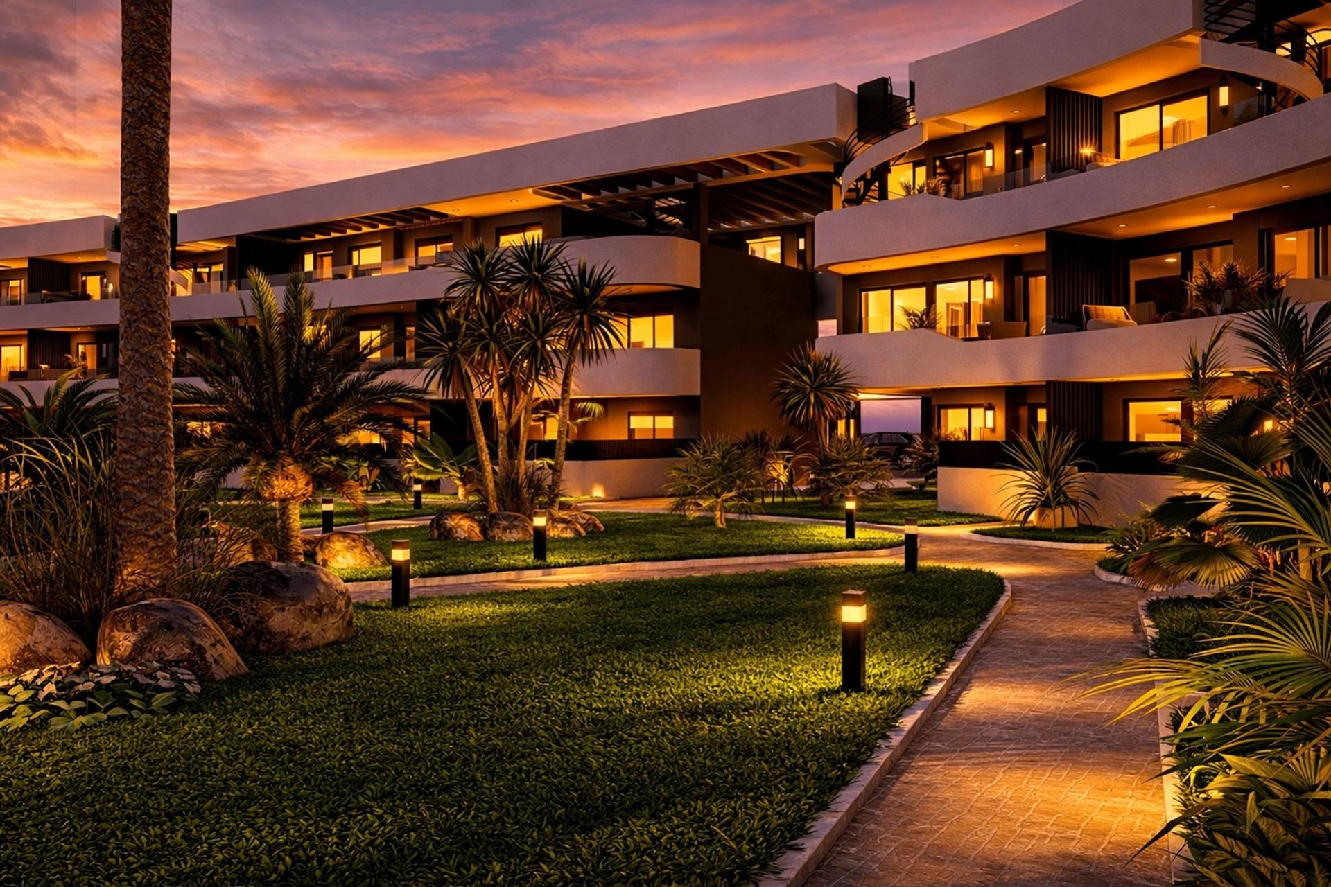 Nybyggnation - Lägenhet - Serena Golf - Costa Calida
