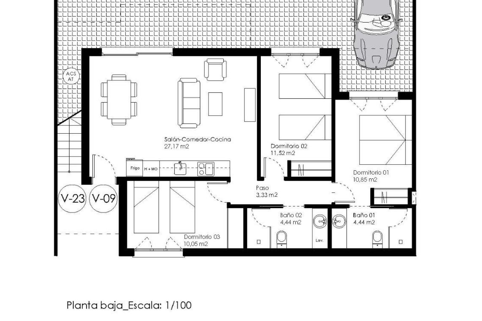 Nybyggnation - Bungalow - Benijofar