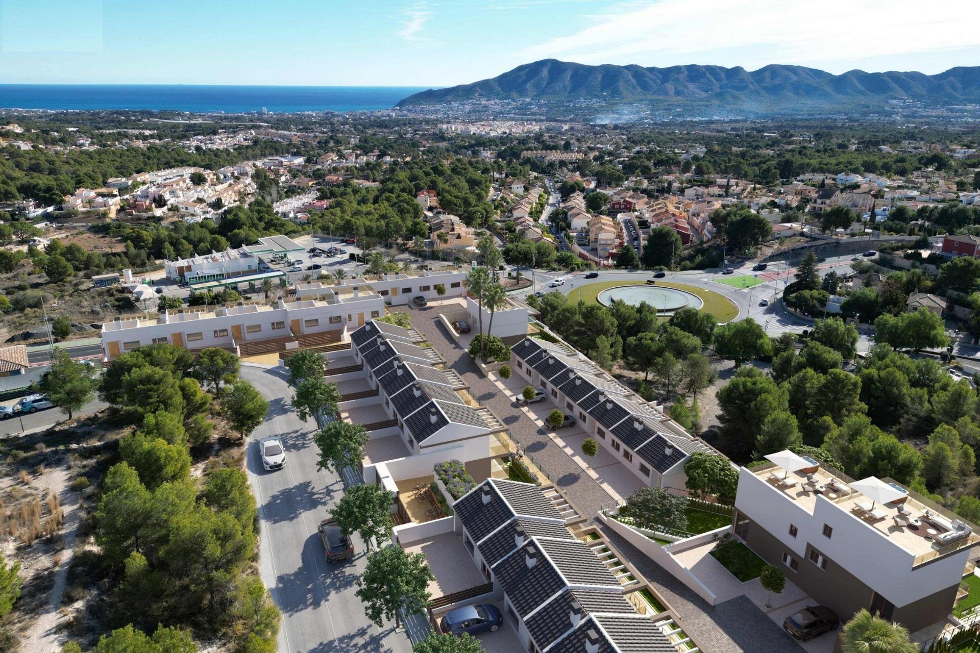 Nieuwbouw Woningen - Town house - La Nucía - Costa Blanca North