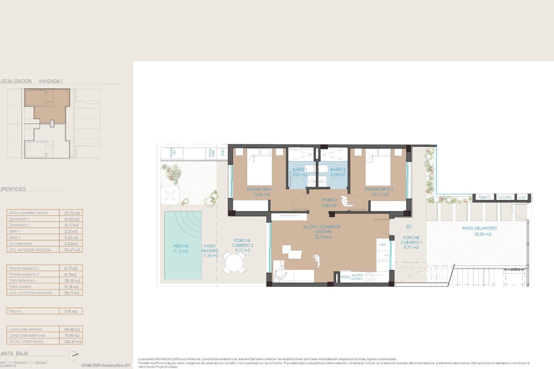 Nieuwbouw Woningen - Bungalow - San Pedro del Pinatar - Costa Calida