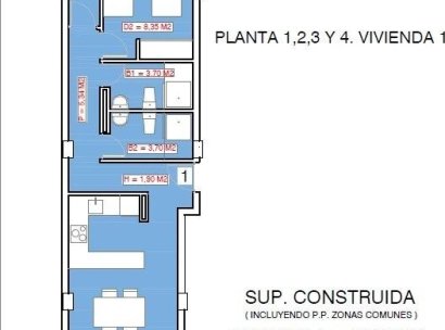 Appartement · Nieuwbouw Woningen - Torrevieja · Playa El Acequión · Alicante · Spanje