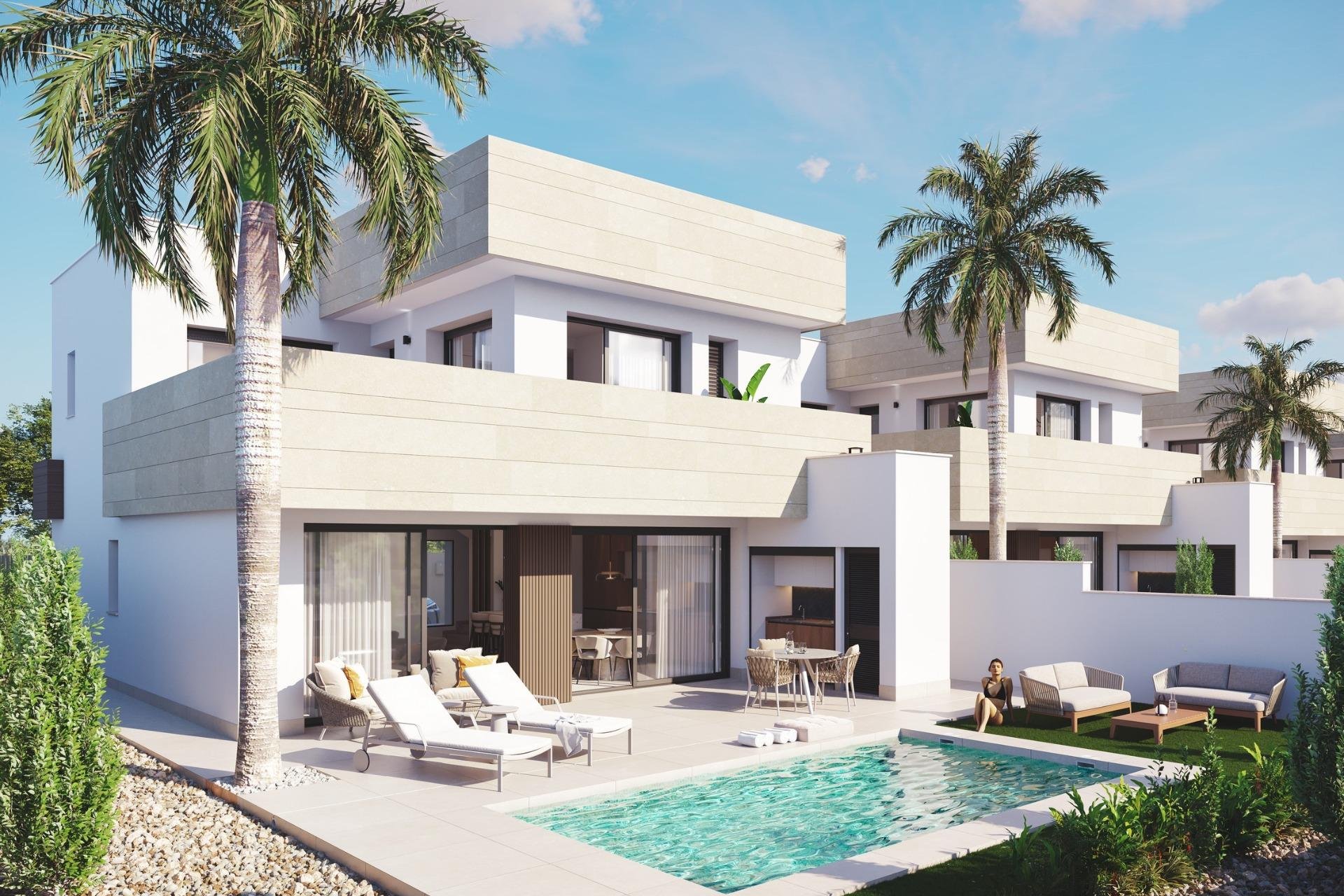 Nieuwbouw Woningen - Villa - Santiago de la Ribera - Costa Calida