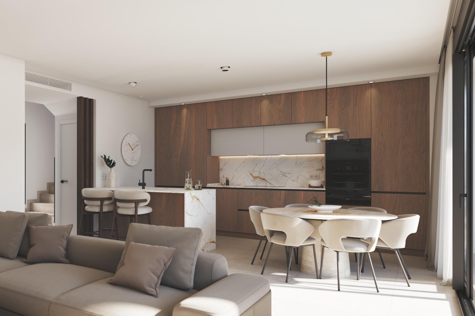 Nieuwbouw Woningen - Villa - Santiago de la Ribera - Costa Calida
