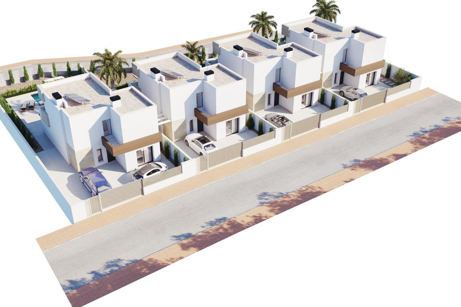 Nieuwbouw Woningen - Villa - Santiago de la Ribera - Costa Calida