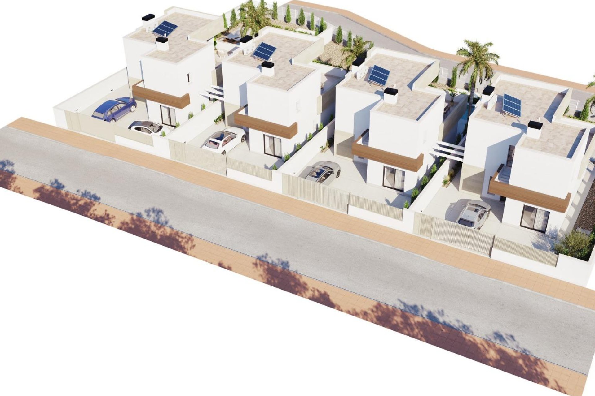 Nieuwbouw Woningen - Villa - Santiago de la Ribera - Costa Calida