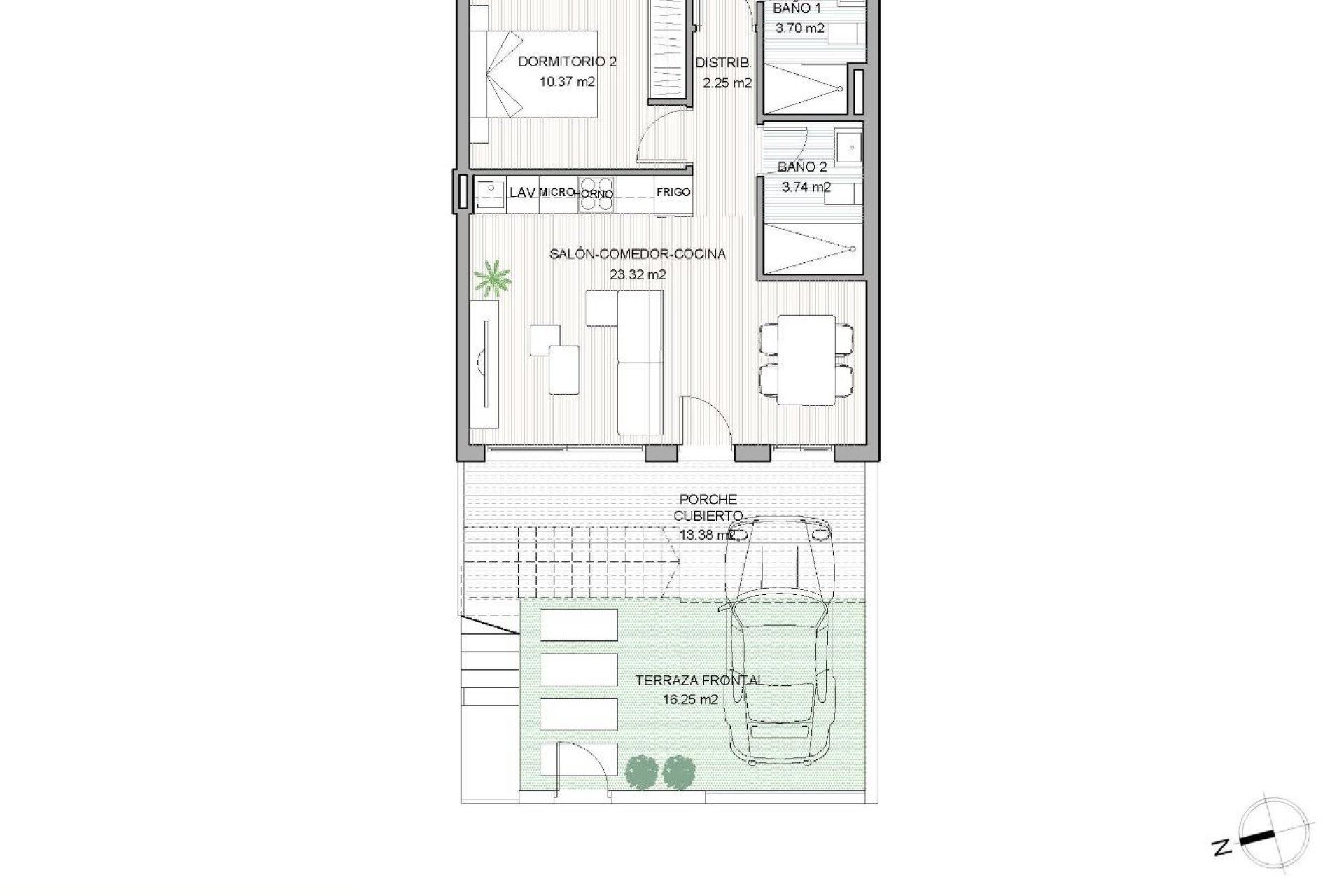 Nieuwbouw Woningen - Bungalow - San Pedro del Pinatar - Costa Calida