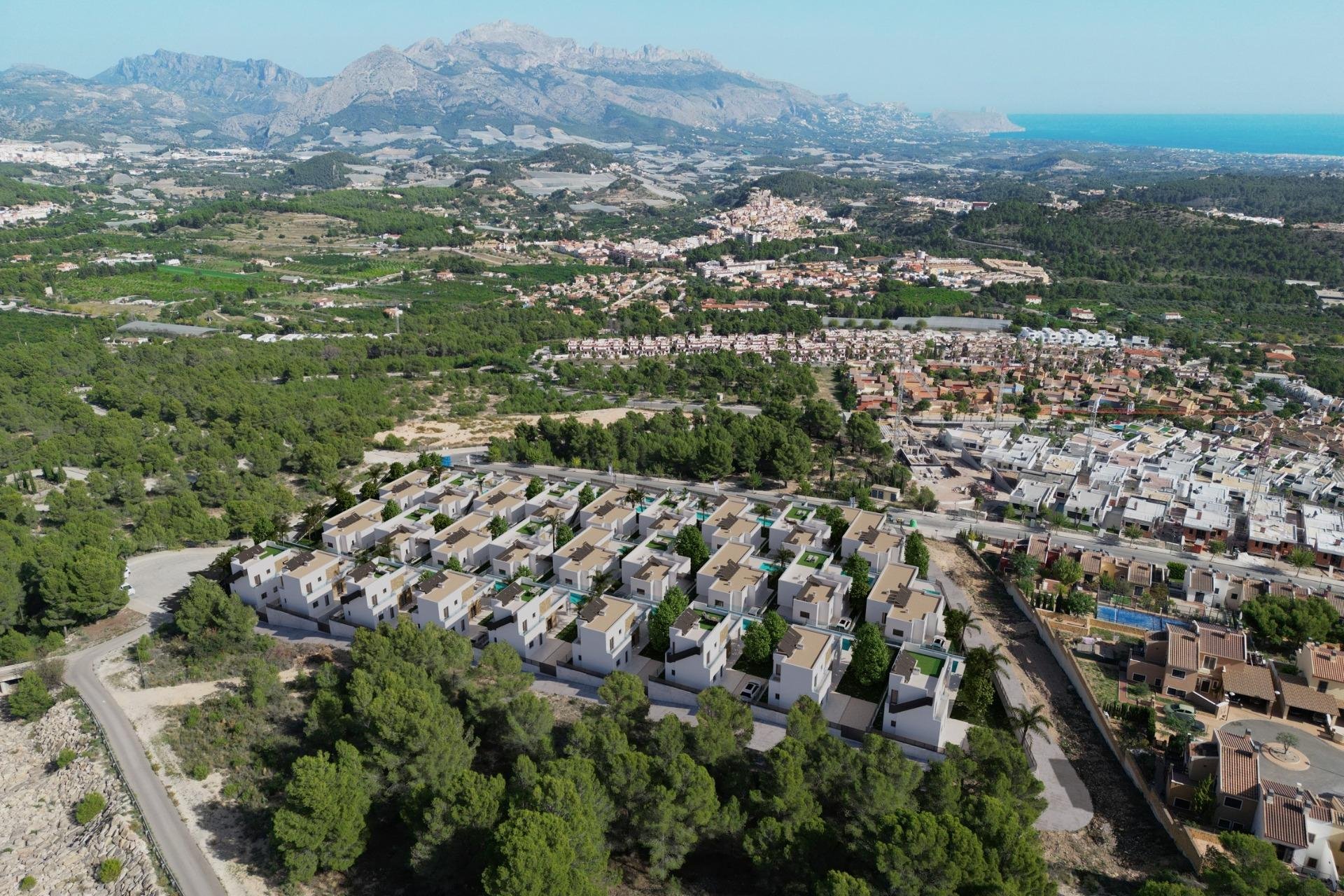 Obra nueva - Villa - Polop - Costa Blanca Norte