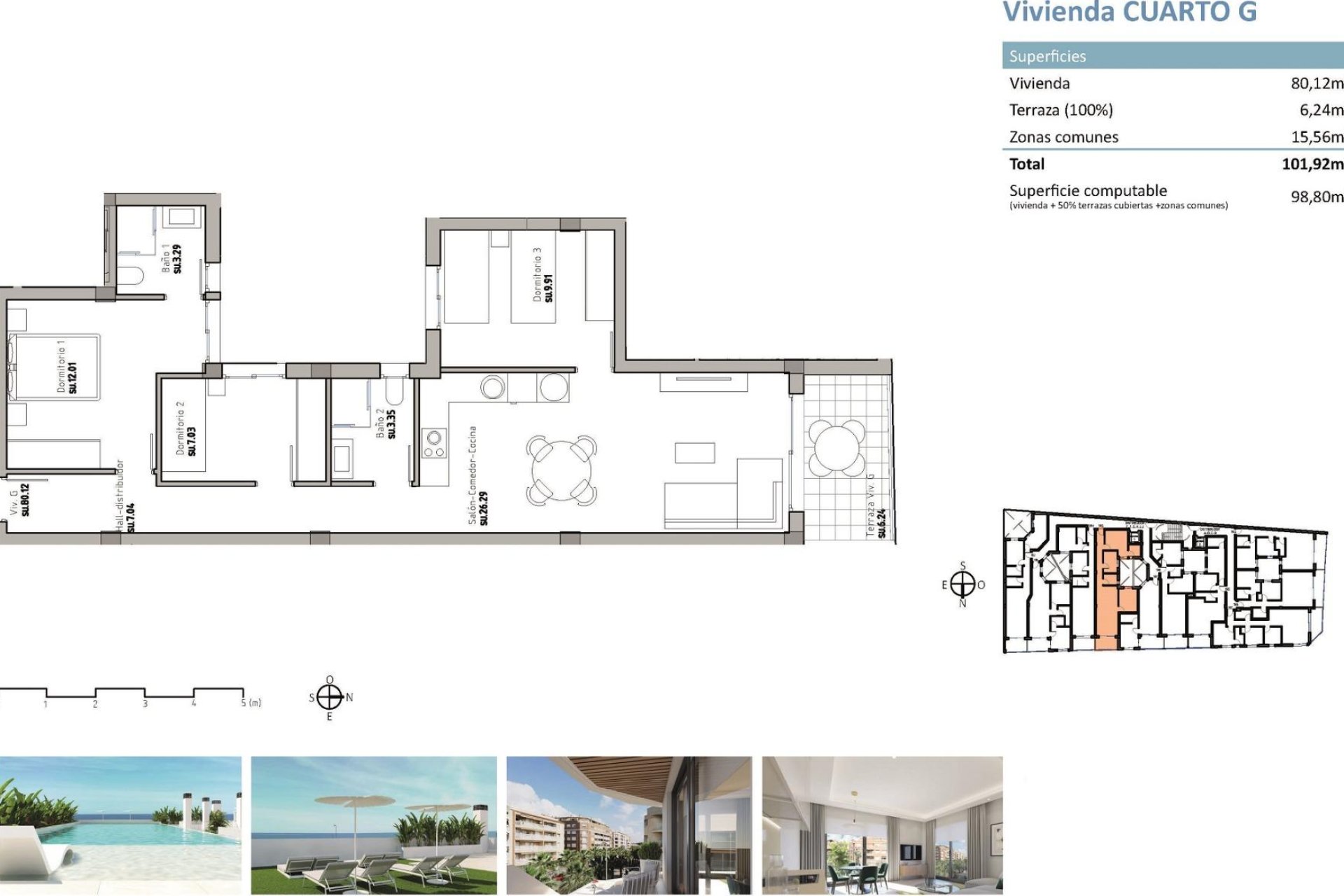 Neue Gebäude - Penthouse - Benijofar