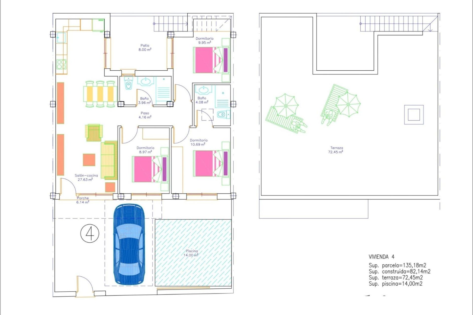 Nieuwbouw Woningen - Town house - Avileses - Costa Calida