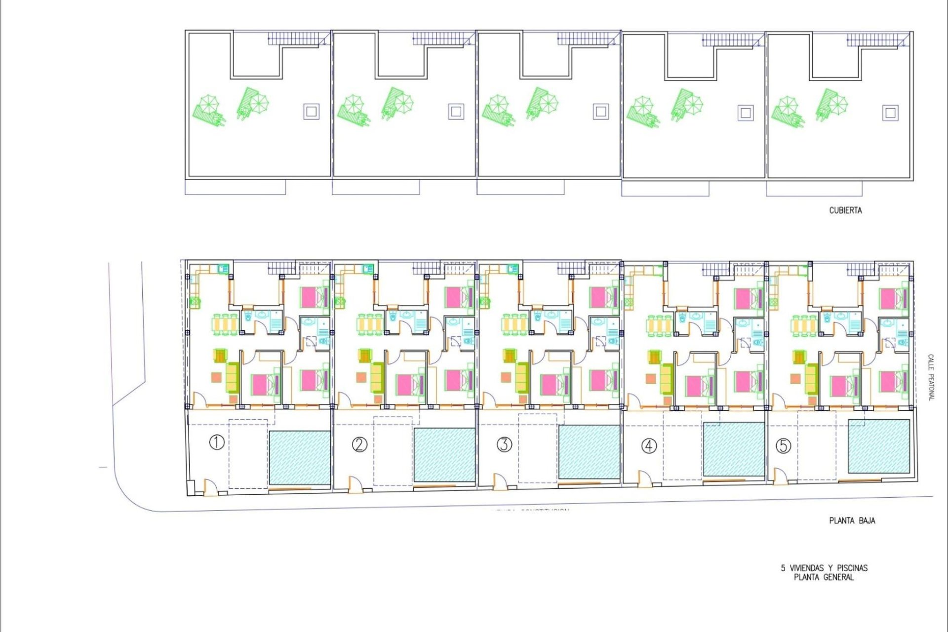 Nieuwbouw Woningen - Town house - Avileses - Costa Calida