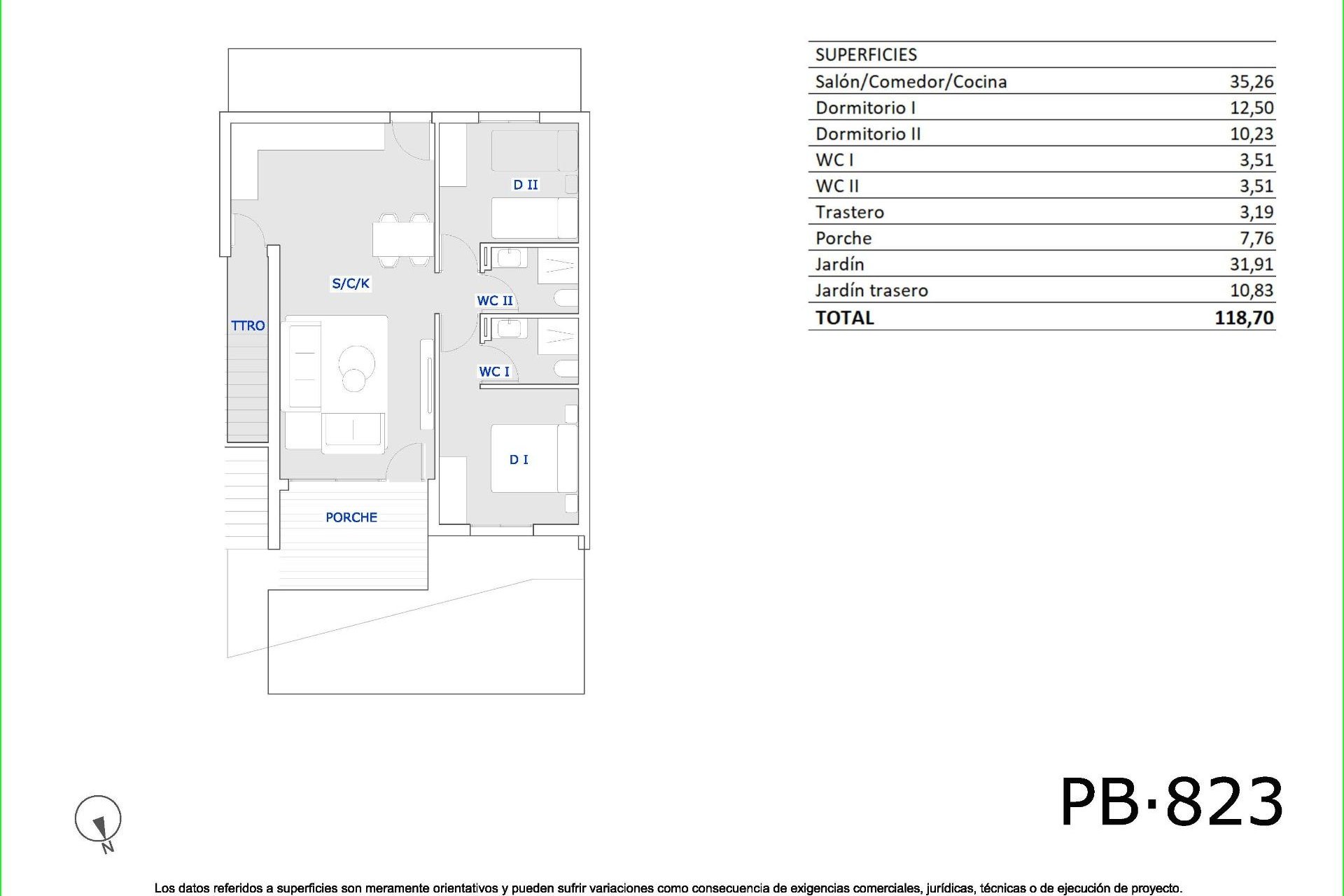 Obra nueva - Bungalow - Benijofar