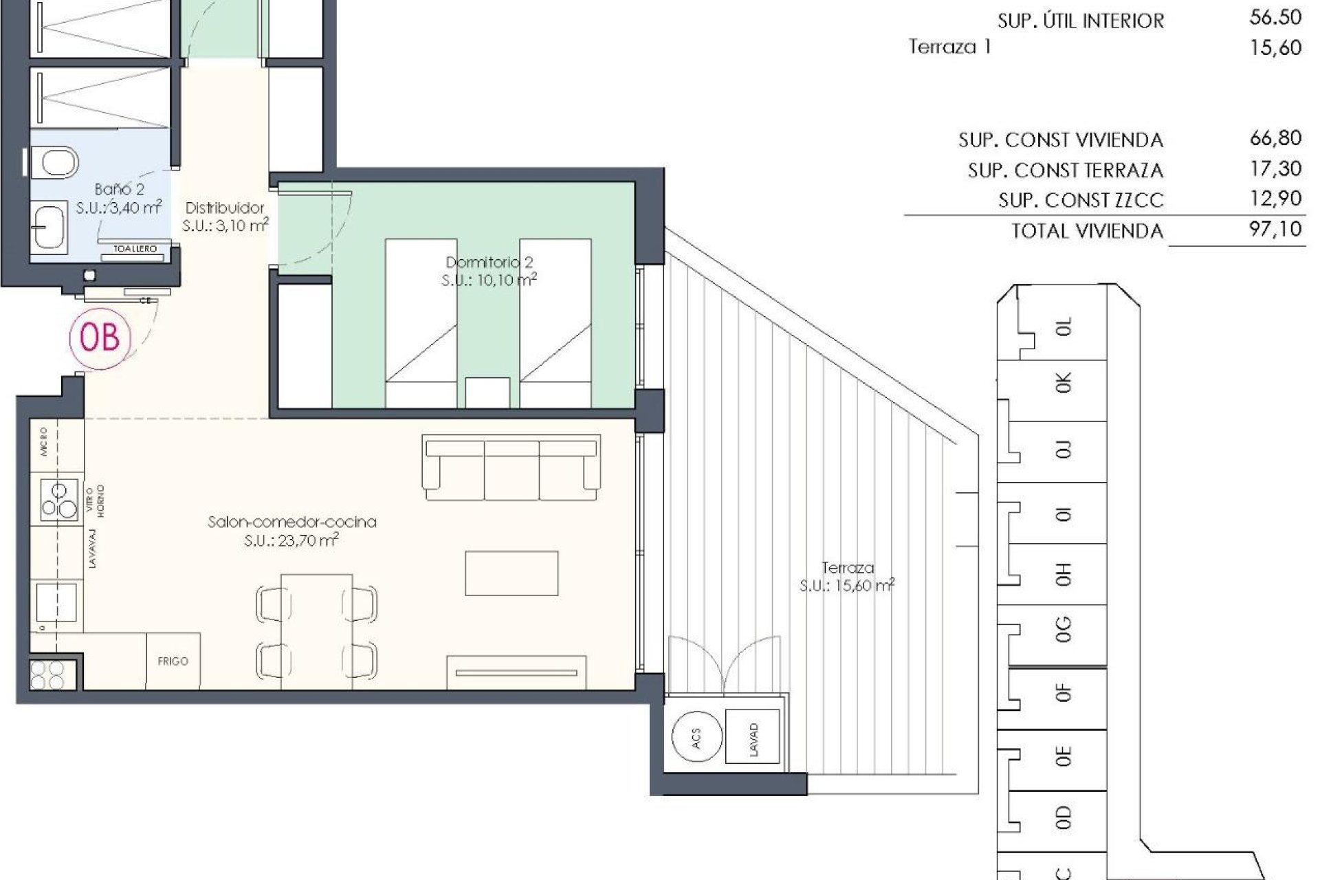 New Build - Apartment - Benijofar
