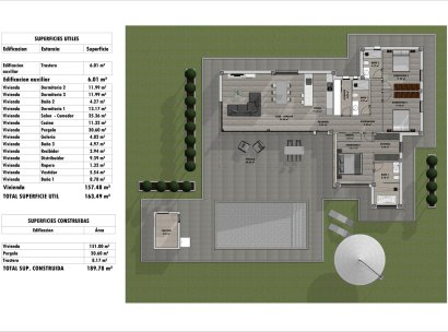 Villa · Nieuwbouw Woningen - Aspe · Poligono 19 · Alicante · Spanje