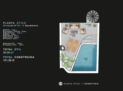Penthouse · Nieuwbouw Woningen - Torrevieja · Centro · Alicante · Spanje