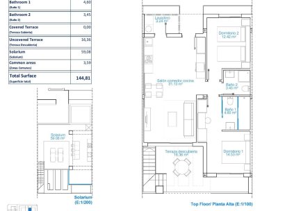 Penthouse · Nieuwbouw Woningen - Pilar de la Horadada · Playa de las Higuericas · Alicante · Spanje