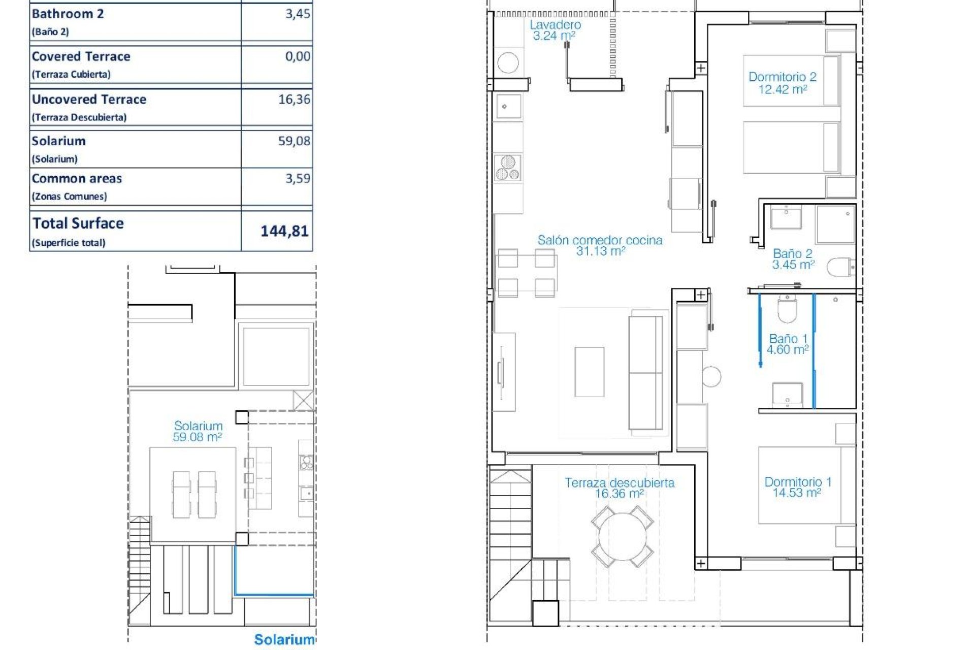 Neue Gebäude - Penthouse - Pilar de la Horadada - Costa Blanca Süd