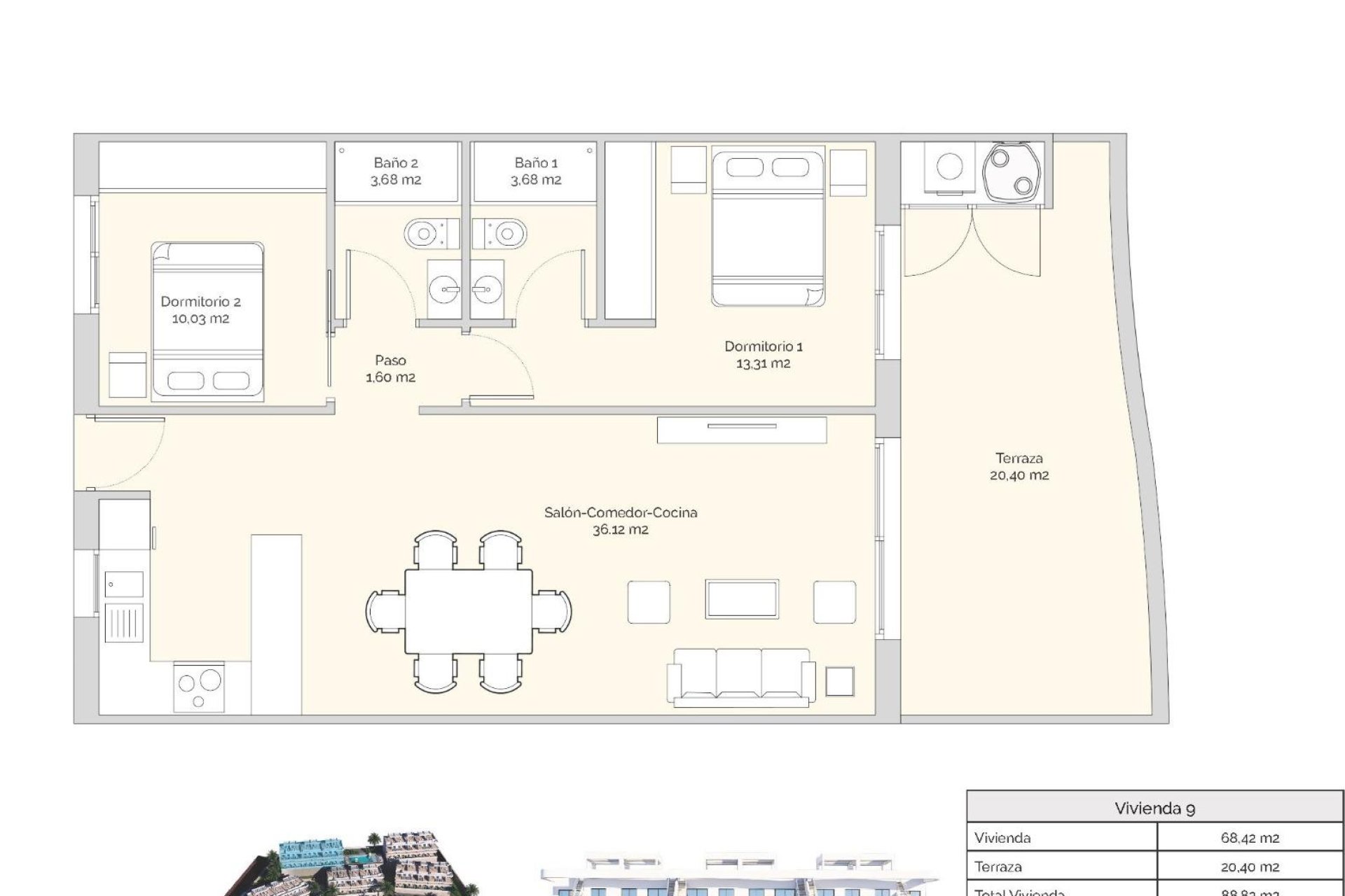 Neue Gebäude - Wohnung - Finestrat - Costa Blanca Nord