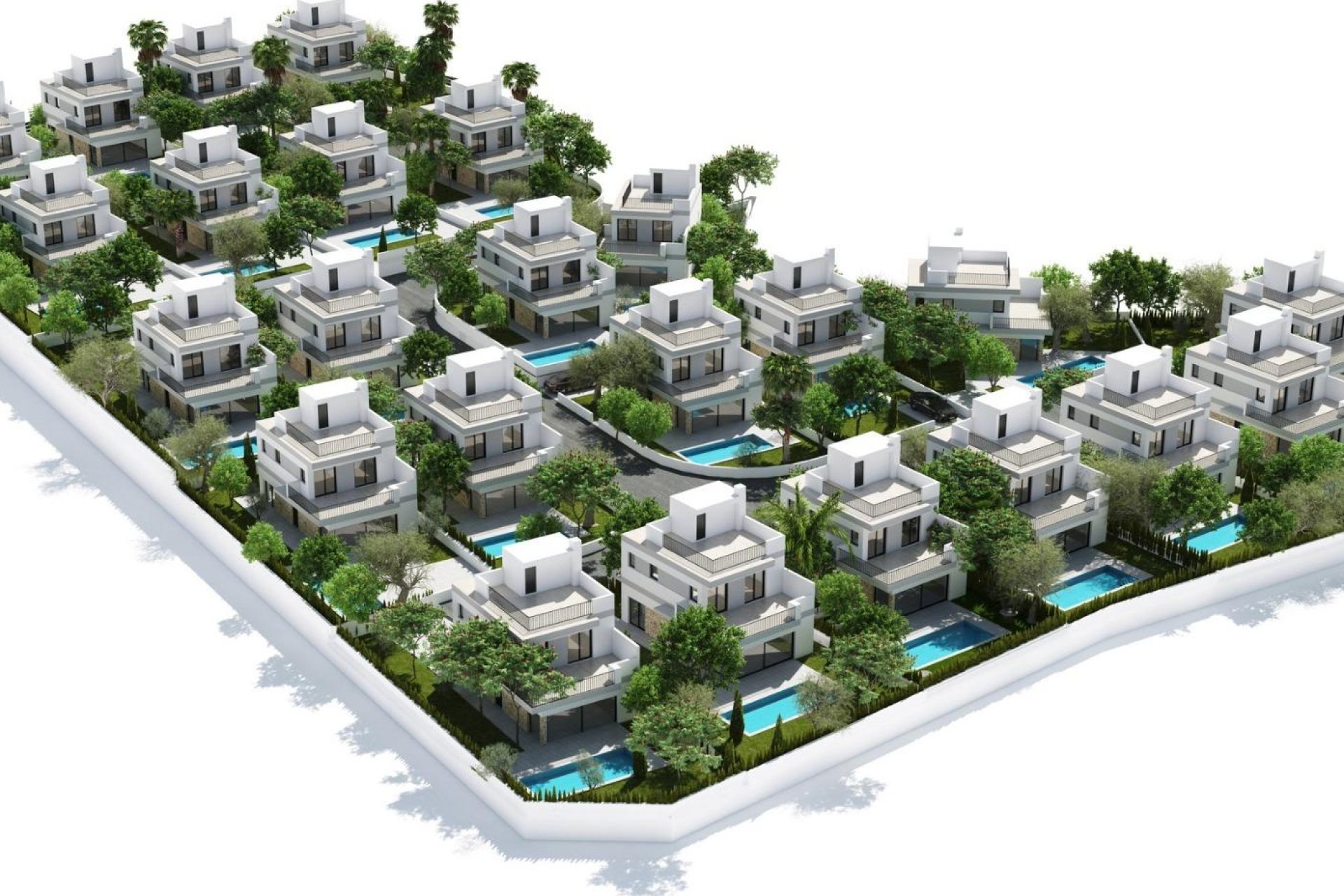 Nieuwbouw Woningen - Villa - San Miguel de Salinas