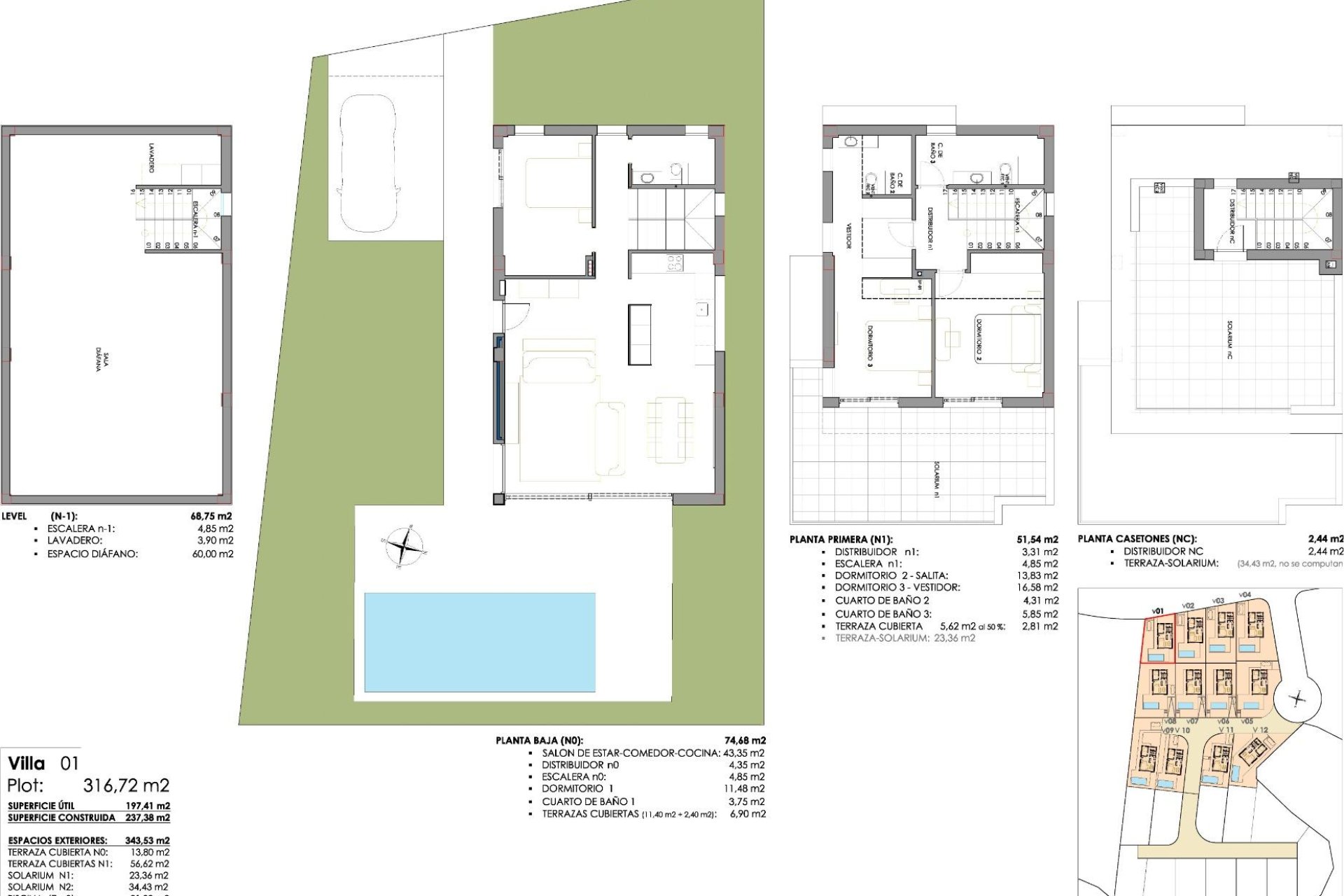 Nieuwbouw Woningen - Villa - San Miguel de Salinas