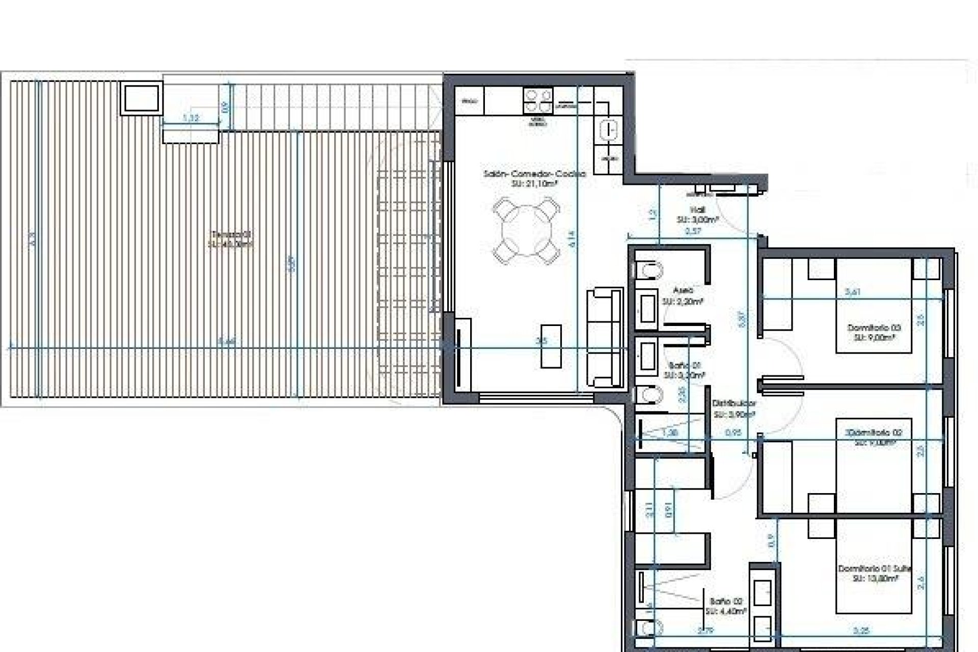 Nieuwbouw Woningen - Penthouse - Guardamar del Segura - Costa Blanca South