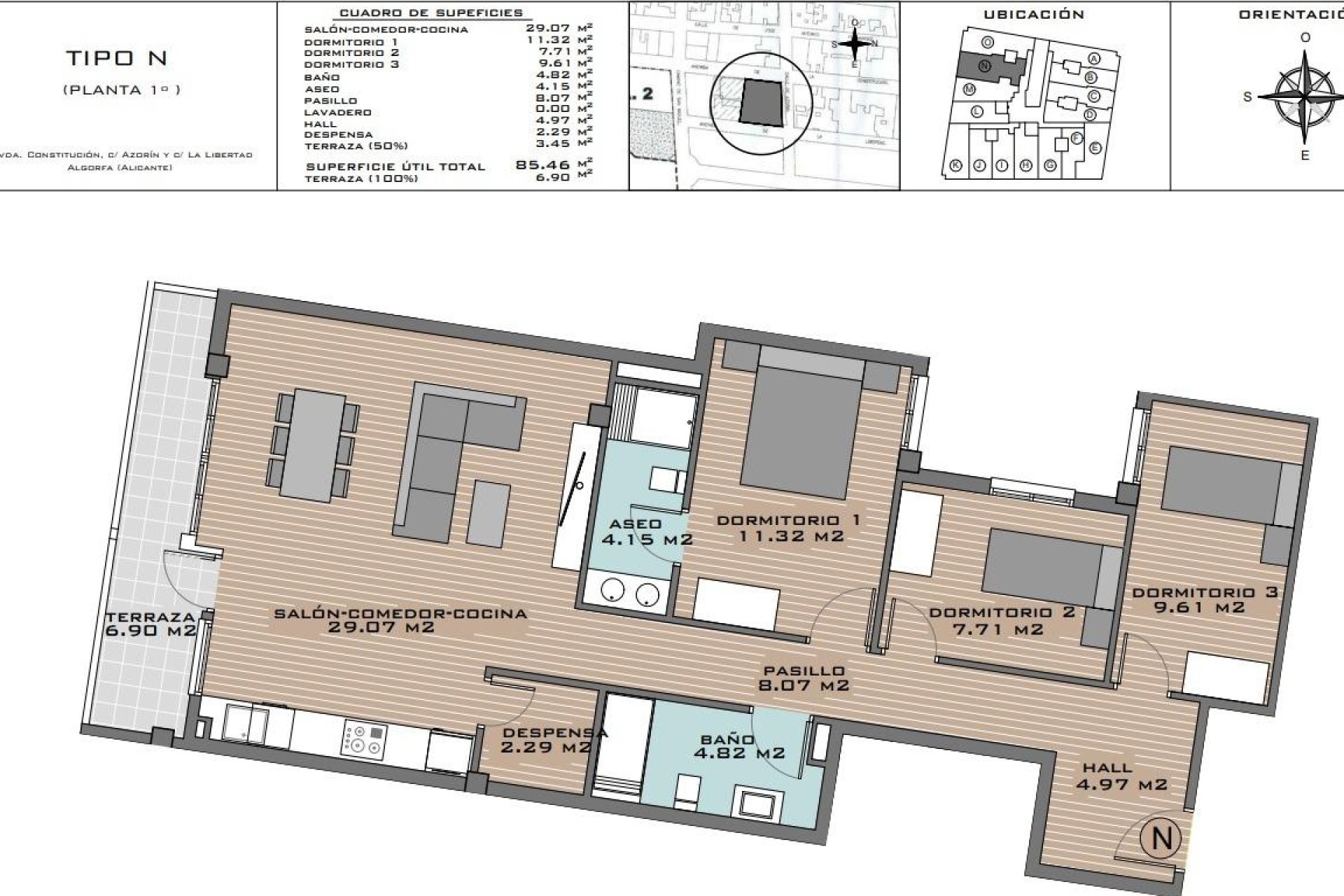 Obra nueva - Apartamento - Benijofar