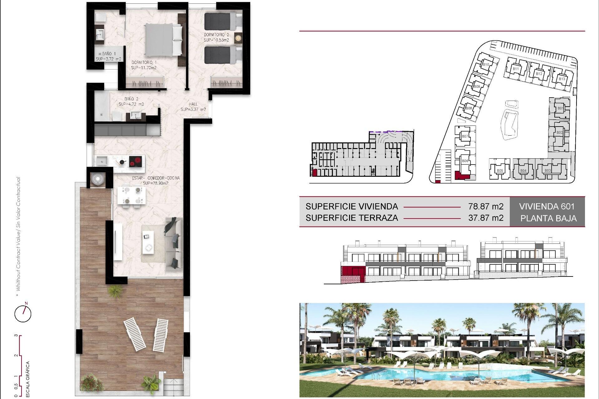 Nieuwbouw Woningen - Bungalow - Ciudad Quesada