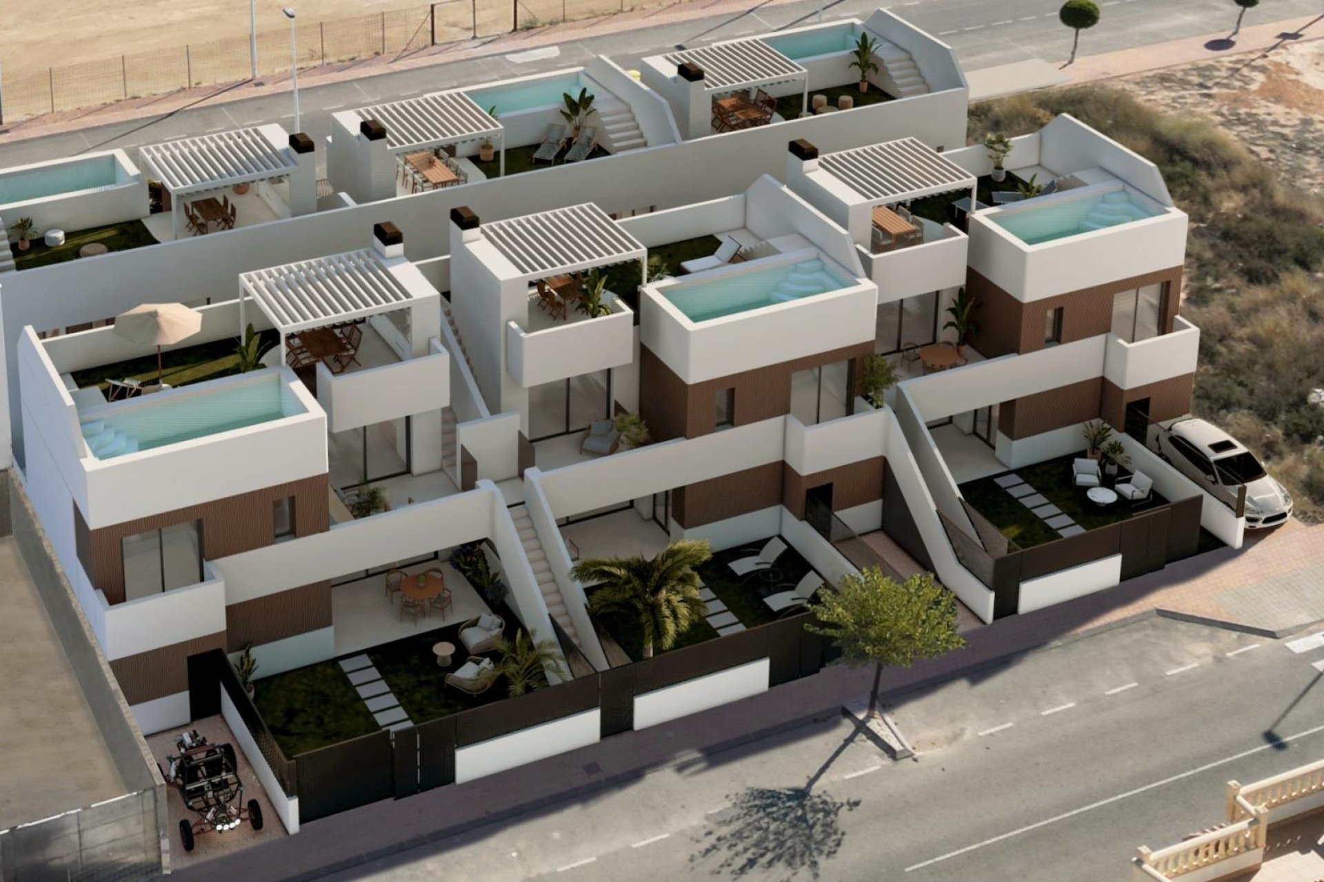 Nieuwbouw Woningen - Bungalow - Lo Pagán - Costa Calida