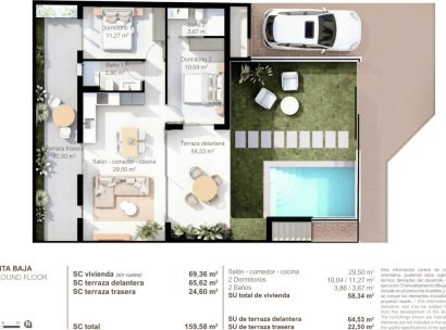 Bungalow · Nieuwbouw Woningen - Lo Pagán · Murcia · Spanje