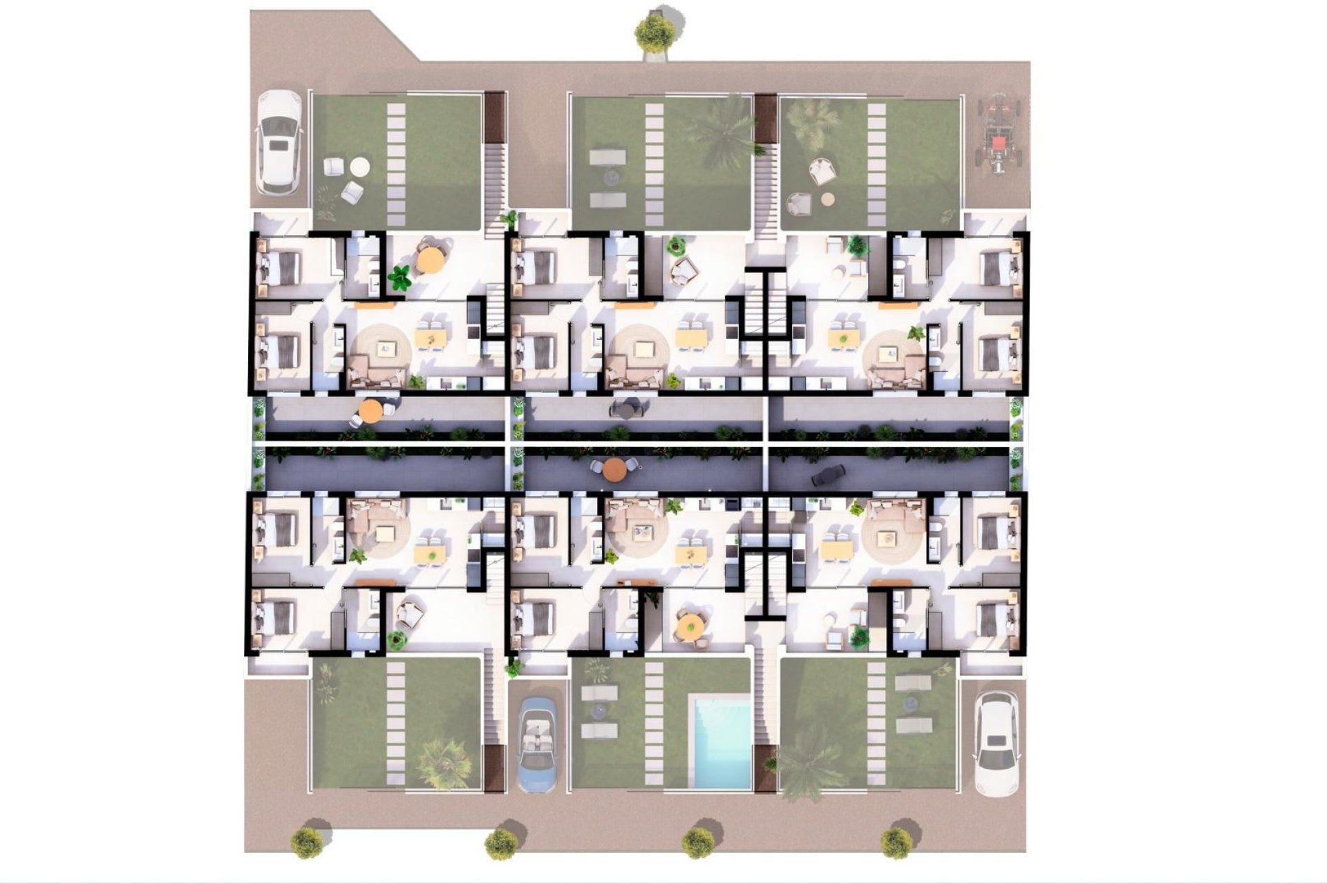 Nieuwbouw Woningen - Bungalow - Lo Pagán - Costa Calida