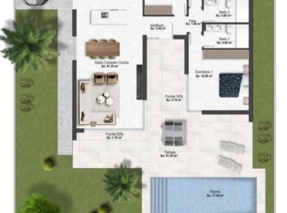Villa · Obra nueva - Baños y Mendigo · Altaona Golf · Murcia · España