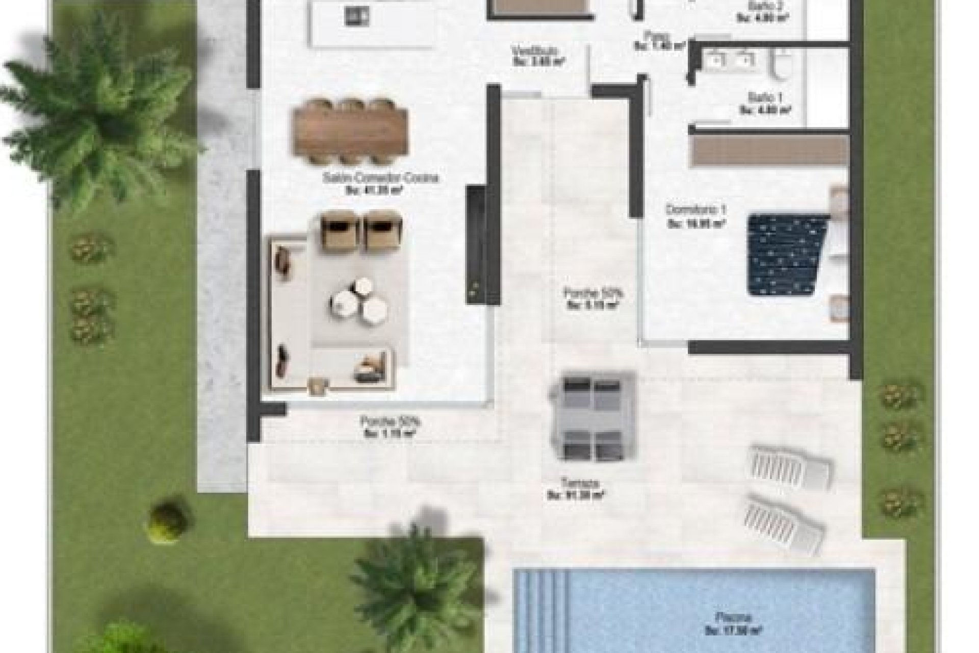 Obra nueva - Villa - Baños y Mendigo - Costa Calida