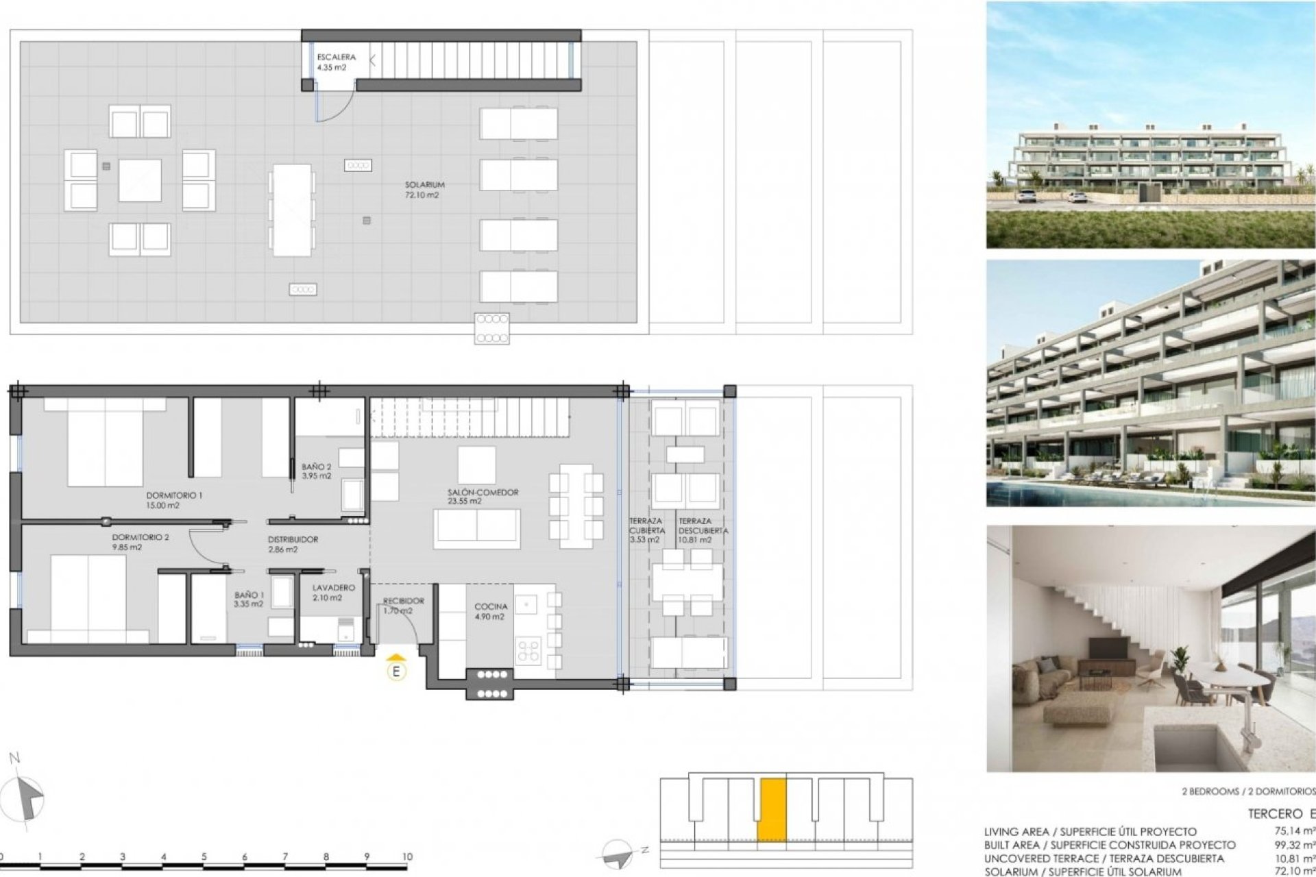 Nieuwbouw Woningen - Penthouse - Mar de Cristal - Costa Calida