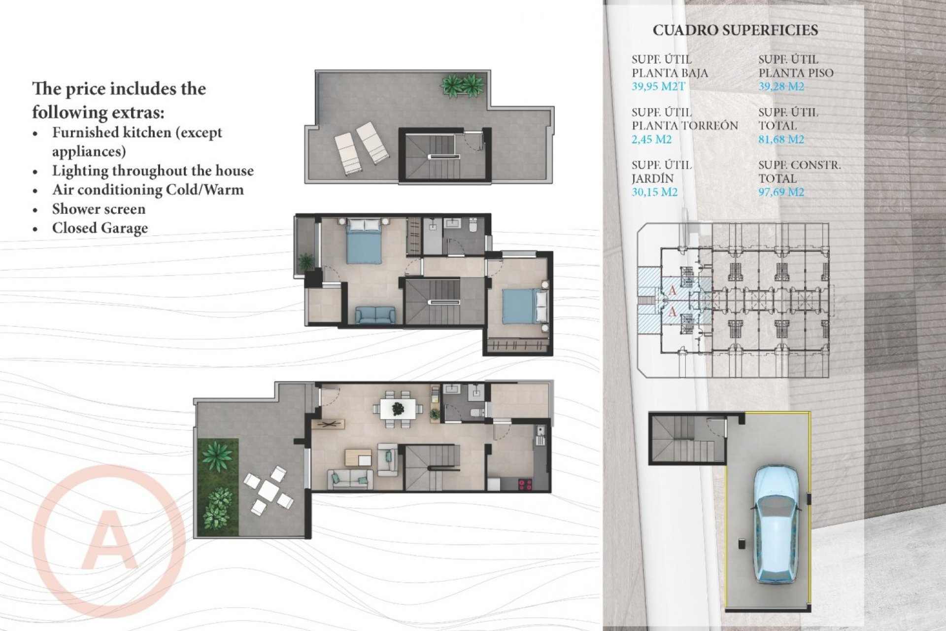 New Build - Town house - La Manga del Mar Menor - Costa Calida